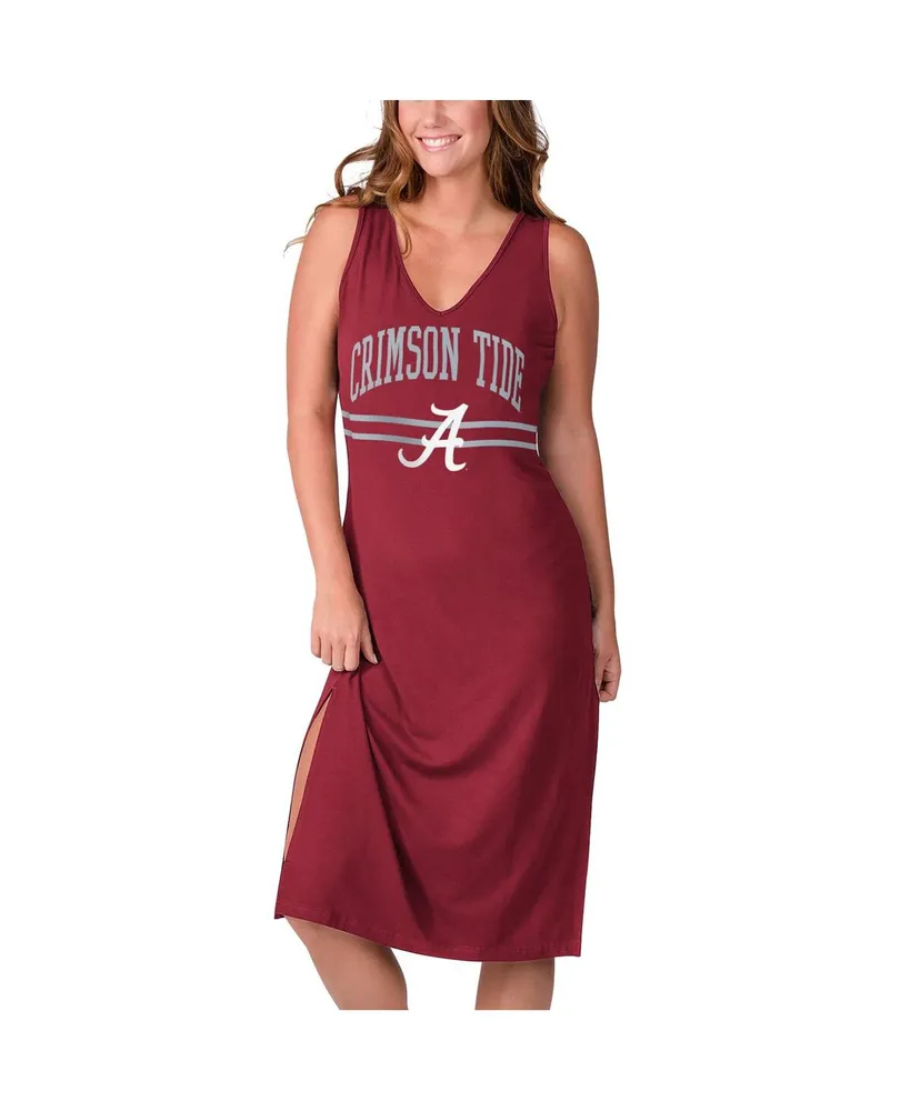 Women's G-iii 4Her by Carl Banks Crimson Alabama Crimson Tide Training V-Neck Maxi Dress