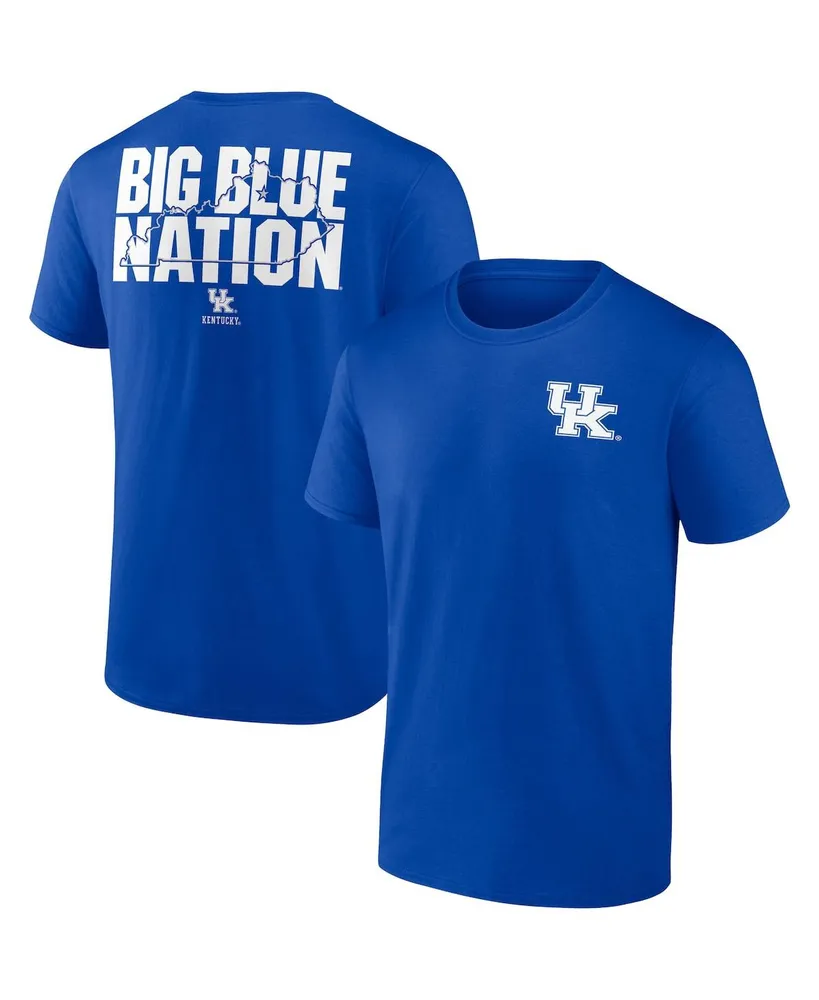 Men's Fanatics Royal Kentucky Wildcats Hometown Collection 2-Hit T-shirt