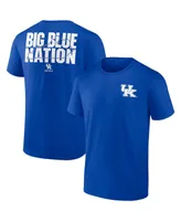 Men's Fanatics Royal Kentucky Wildcats Hometown Collection 2-Hit T-shirt