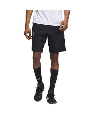 Men's adidas Black Atlanta United Fc 2023 Player Travel Shorts
