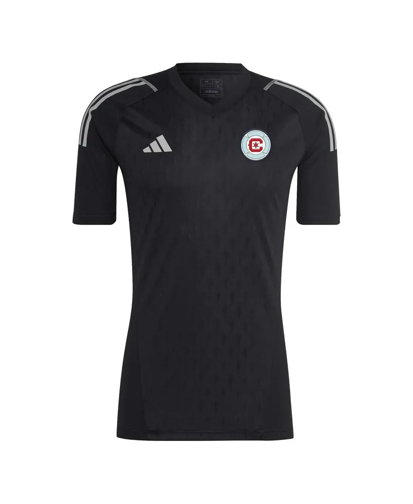 Men's adidas Black Chicago Fire 2023 Replica Goalkeeper Jersey