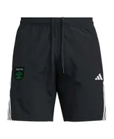 Men's adidas Black Austin Fc Downtime Shorts