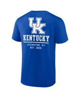 Men's Fanatics Royal Kentucky Wildcats Game Day 2-Hit T-shirt
