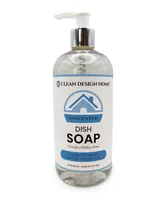 Clean Design Home Unscented Dish Soap, 16 oz