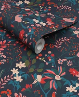 Joules Fields Edge Floral Wallpaper