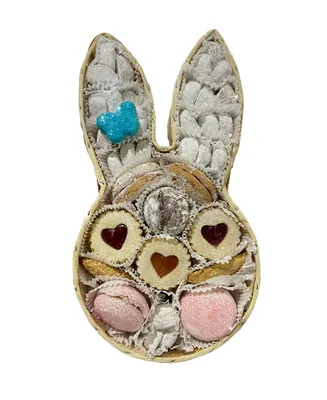 Cookies Con Amore Oz Bunny Shaped Handmade Assorted Cookie Gift Basket