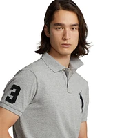 Polo Ralph Lauren Men's Big Pony Custom Slim Fit Mesh