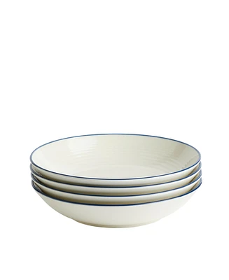 Royal Doulton Maze Denim Line Pasta Bowl, Set of 4