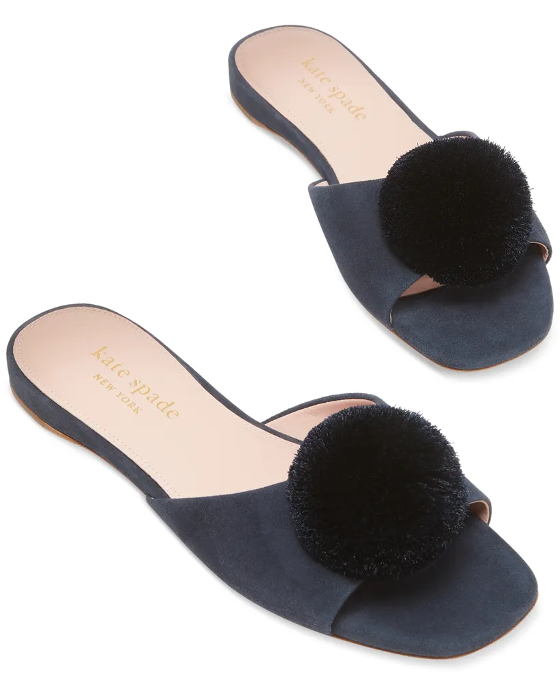 Kate spade amour pom slide