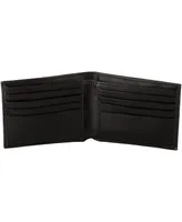 Men's Black Nebraska Huskers Hybrid Bi-Fold Wallet