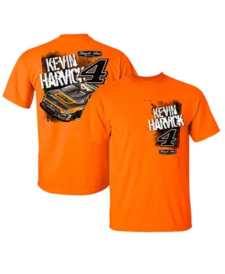 Men's Stewart-Haas Racing Team Collection Orange Kevin Harvick 2023 #4 GearWrench T-shirt
