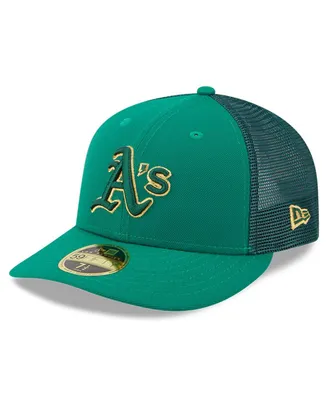Men's New Era Kelly Green Oakland Athletics 2023 St. Patrick's Day Low Profile 59FIFTY Fitted Hat