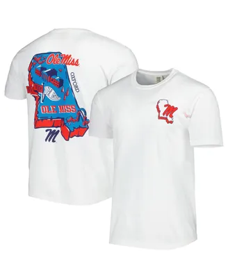 Men's White Ole Miss Rebels Hyperlocal T-shirt