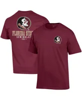 Men's Champion Garnet Florida State Seminoles Stack 2-Hit T-shirt