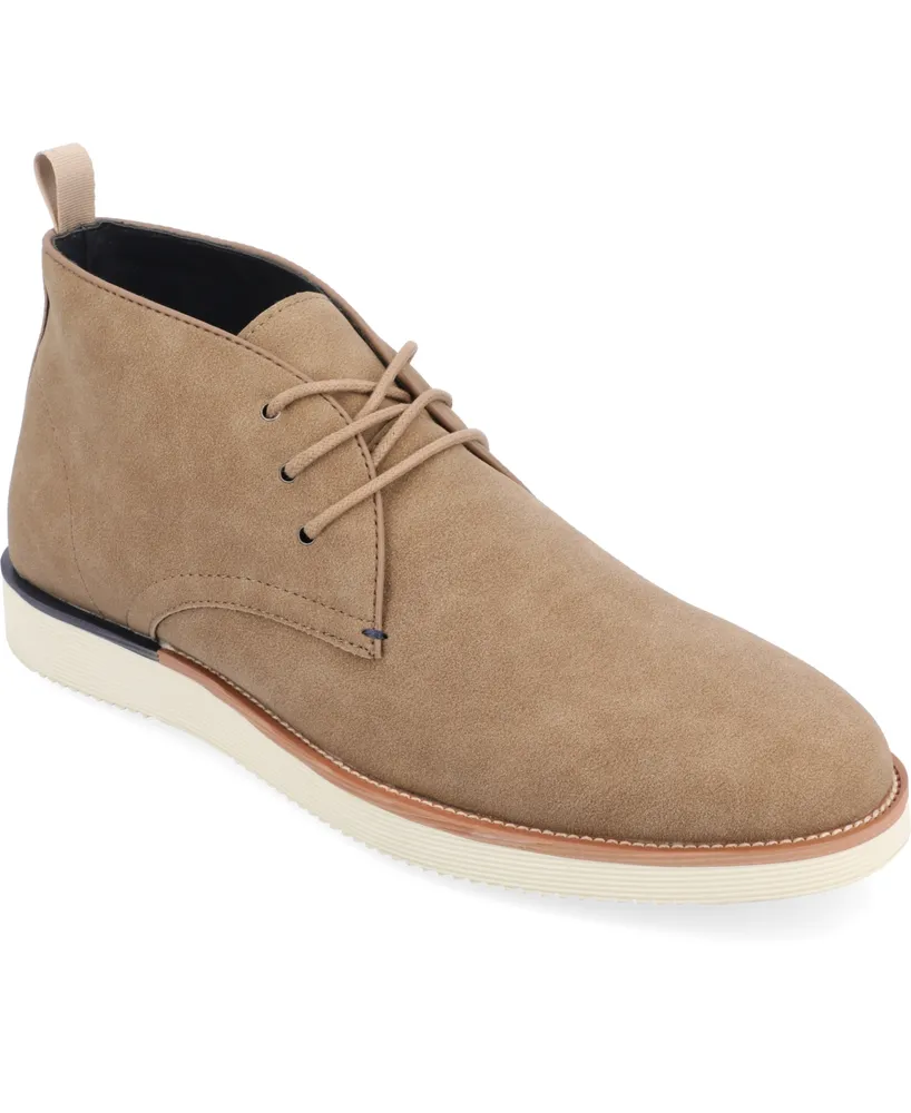 Vance Co. Men's Jimmy Plain Toe Chukka Boots