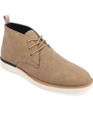 Vance Co. Men's Jimmy Plain Toe Chukka Boots