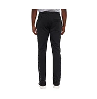 Mens Hoppa Tricot Slim-Fit Track Pants