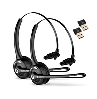 Delton 10X Trucker/Computer Bluetooth Headset w/ Auto Pairing Usb Dongle