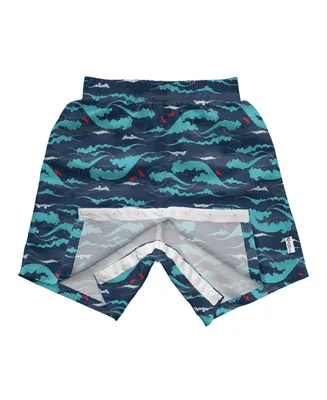 green sprouts Baby Boys Lightweight Easy Change Swim Trunks