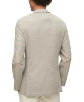 Boss by Hugo Men's Regular-Fit Micro-Patterned Cloth Jacket