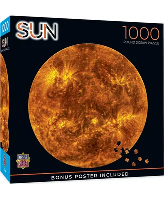 Masterpieces The Sun - 1000 Piece Round Jigsaw Puzzle for Adults