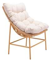 Zuo 35" Aluminum, Polyethylene, Olefin Merilyn Accent Chair