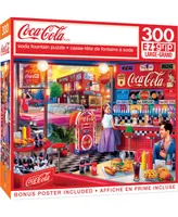 Masterpieces Coca-Cola - Soda Fountain 300 Piece Ez Grip Jigsaw Puzzle