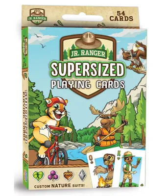 Masterpieces Kids Games - Jr Ranger - Supersized Playing Cards