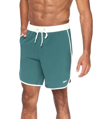 Reebok Men's 7" Core Volley Swim Shorts