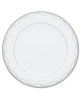 Noritake Satin Flourish 4 Piece Dinner Plate Set, Service for 4