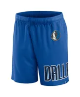 Men's Fanatics Royal Dallas Mavericks Free Throw Mesh Shorts