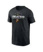 Men's Nike Black Pittsburgh Pirates Team Engineered Performance T-shirt