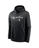 Men's Nike Black Chicago White Sox Big and Tall Over Arch Pullover Hoodie