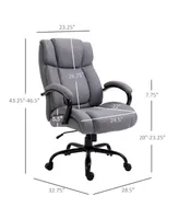 Vinsetto Big & Tall Office Chair Executive Swivel Ergonomic Desk Seat Rocker