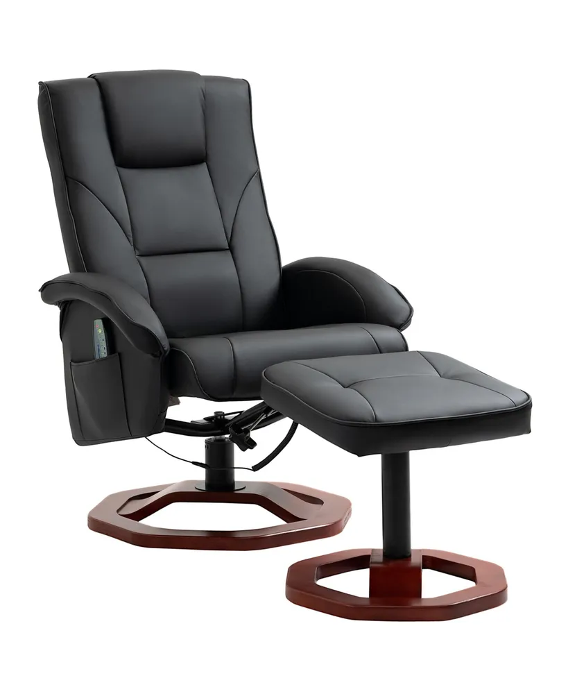HOMCOM Electric Lift Recliner Massage Chair Vibration, Living Room