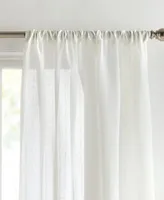 Tommy Hilfiger Pinstripe Sheer Pole Top 2 Piece Curtain Panel Collection