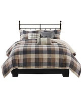 Madison Park Ridge Herringbone 6-Pc. Quilt Set, King/California King