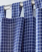 Tommy Hilfiger Mini Check 2 Piece Curtain Panel Collection