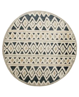 Closeout! Lr Home Sweet SINUO54111 6' x 6' Round Area Rug