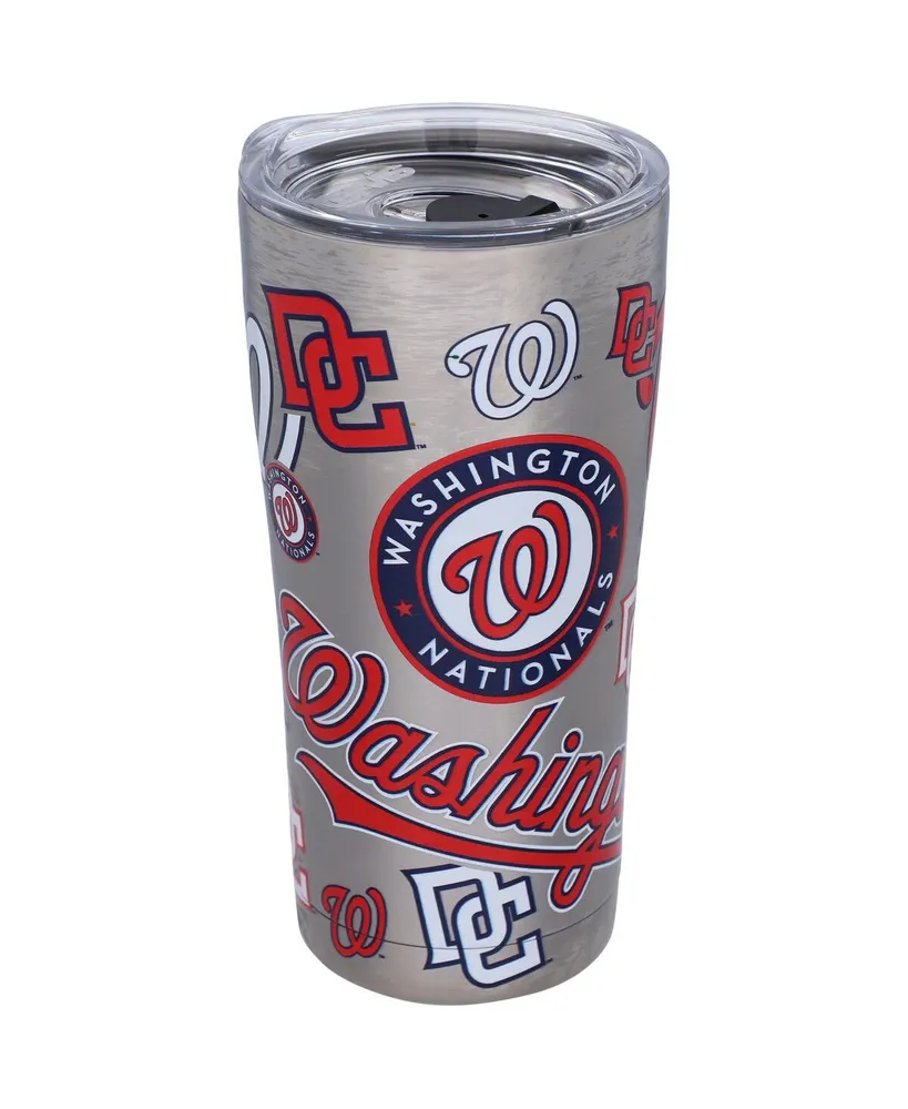 Tervis Tumbler Washington Nationals 20 Oz All Over Stainless Steel Tumbler with Slider Lid