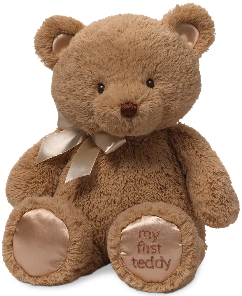 Gund Baby My First Teddy Plush Brown Bear