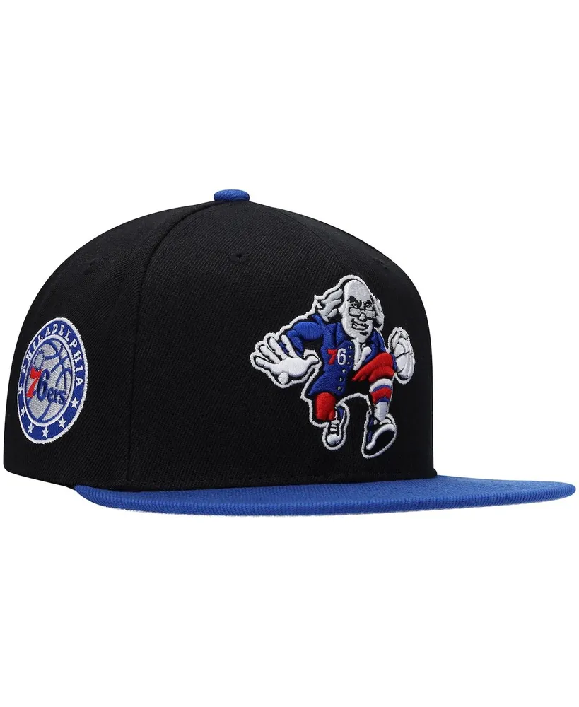 Mitchell & Ness Philadelphia 76ers Team Ground 2.0 Dad Strapback Cap (black)