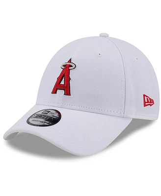 Men's New Era White Los Angeles Angels League Ii 9FORTY Adjustable Hat