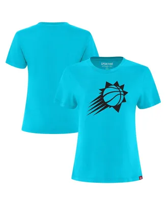Women's Sportiqe Turquoise Phoenix Suns 2022/23 City Edition Arcadia Elevated T-shirt