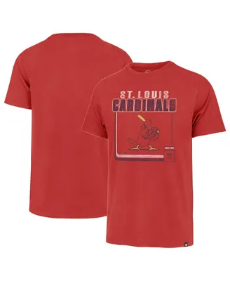 Men's '47 Brand Red St. Louis Cardinals Borderline Franklin T-shirt