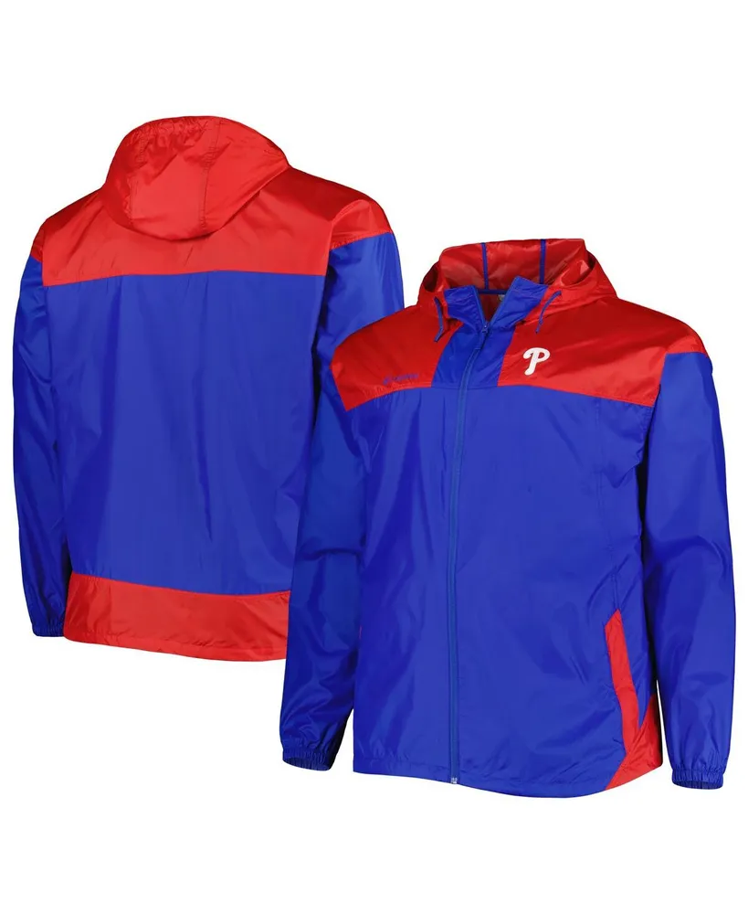 Lids Atlanta Braves Columbia Omni-Shade Flash Challenger Full-Zip  Windbreaker Jacket - Navy