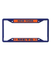 Wincraft New York Mets Chrome Color License Plate Frame