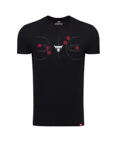 Men's and Women's Sportiqe Chicago Bulls 1966 Collection Comfy Tri-Blend T-shirt