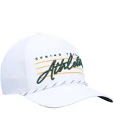 Men's '47 Brand White Oakland Athletics Downburst Hitch Snapback Hat