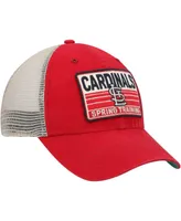 Men's '47 Brand Red, Tan St. Louis Cardinals Four Stroke Clean Up Trucker Snapback Hat